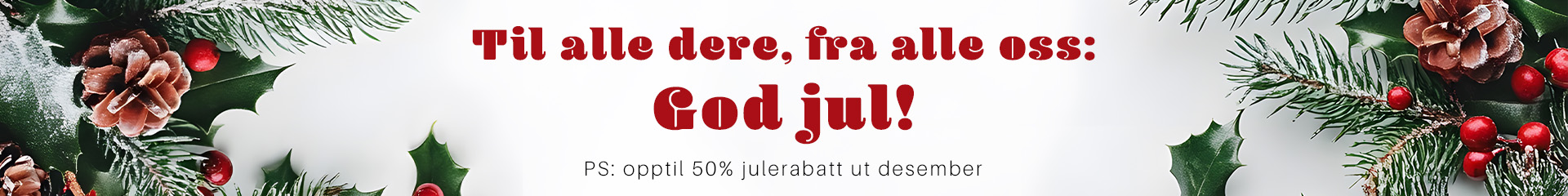 God jul fra Plissehjelpen